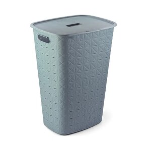 Kosz na pranie CURVER Softex 56L Błękitny