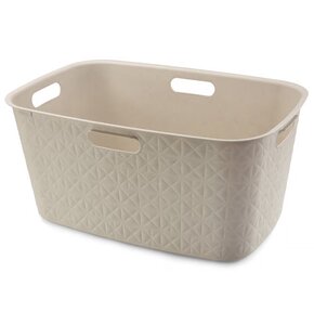 Kosz na pranie CURVER Softex 45L Kremowy