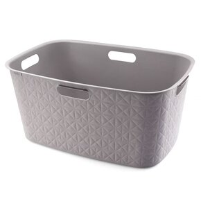 Kosz na pranie CURVER Softex 45L Beżowy