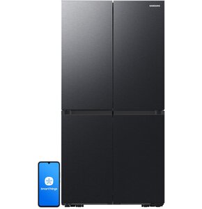 Lodówka SAMSUNG RF65DG960EB1EO Side by Side AI No Frost 183cm Grafitowa stal Podajnik wody Kostkarka