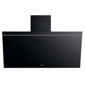 Okap WHIRLPOOL WHVP82FLTK Czarny 650m3/h 65dB klasa A Oświetlenie LED