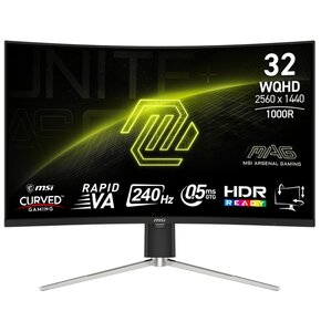 Monitor MSI MAG 325CQRXF E2 31.5" 2560x1440px 240Hz 0.5 ms [GTG] Curved