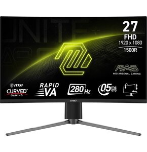 Monitor MSI MAG 276CPXF 27" 1920x1080px 280Hz 0.5 ms [GTG] Curved