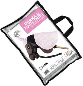 Derka i nauszniki SKIPPI Hobby Horse GAD03040 Różowy