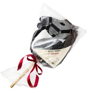 Koń na kiju SKIPPI Hobby Horse GAD03080 A5 Szary