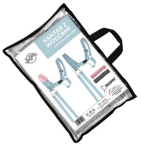 Kantar z wodzami SKIPPI Hobby Horse GAD03120 Błękitny