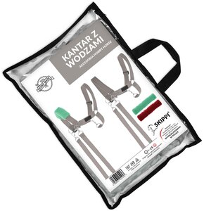 Kantar z wodzami SKIPPI Hobby Horse GAD03121 Szary