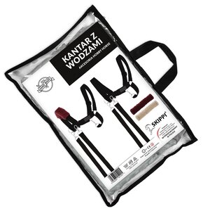 Kantar z wodzami SKIPPI Hobby Horse GAD03125 Czarny