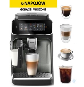 Ekspres PHILIPS LatteGo EP3349/70 (Silent Brew) Kawa mrożona