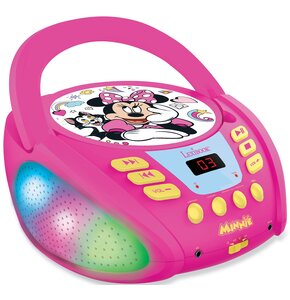 Radioodtwarzacz LEXIBOOK Disney Minnie RCD109MN Bluetooth Różowy