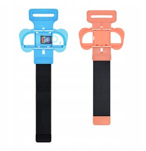 Opaska na rękę JYS NS2262 do Nintendo Switch 2 Pomarańczowy/Niebieski (2 szt.)