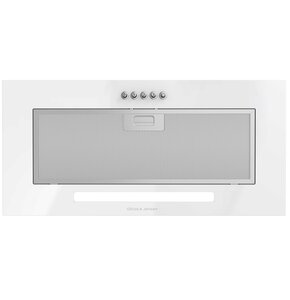 Okap GÖTZE & JENSEN BH400WM Białe szkło 415m3/h 64dB klasa C Włącznik i wyłącznik oświetlenia