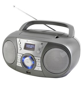 Radioodtwarzacz SOUNDMASTER SCD1800TI Srebrny