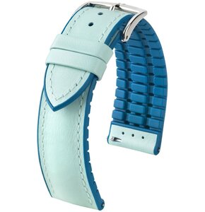 Pasek HIRSCH Lindsey do Apple Watch 38/40/41mm Niebieski + Adapter