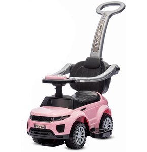 Jeździk SUN BABY Sport Car J05.016.0.6 Różowy rączka
