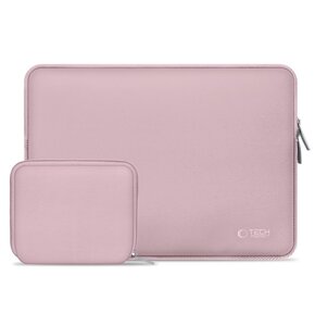 Etui na laptopa TECH-PROTECT Neoslim 15-16 cali Różowy + Torba na akcesoria
