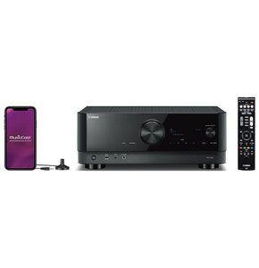 Amplituner YAMAHA MusicCast RX-V4A Czarny 5.2-kanałowy,8K,BT, AirPlay, Wi-Fi, Multiroom, Tidal, Spotify