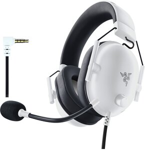 Słuchawki RAZER BlackShark V2 X PlayStation, Nauszne, Dźwięk przestrzenny Biały