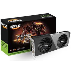 Karta graficzna INNO3D GeForce RTX 4070 Twin X2 12GB DLSS 3