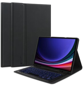 Etui na Galaxy Tab S9 FE+ Plus 12.4 X610/X616B TECH-PROTECT SC Pen + Keyboard Czarny Klawiatura