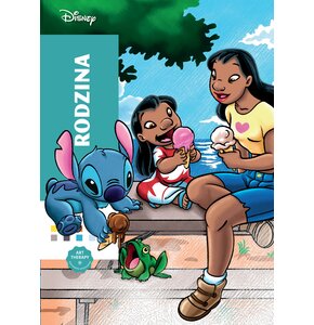Kolorowanka Disney Zagadkowe rysunki Rodzina (miękka okładka)