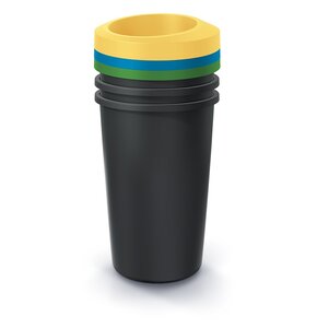 Kosz na śmieci do segregacji PROSPERPLAST NRBO45S3 3 x 45L