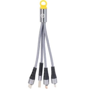 Kabel USB - USB-C/Lightning/Micro USB SHELL CB-MTF03 0.15 m