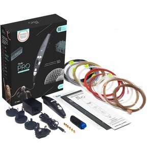Długopis 3D 3DOODLER Pro WOOD / COPPER / STEEL / VIBERS / PLA / PHA / CF10, Średnica dyszy 2.2 mm