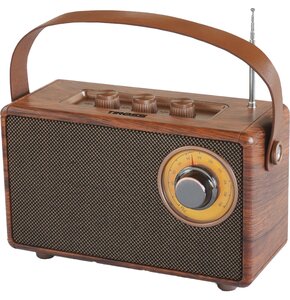 Radio TIROSS TS463 Analogowe Przenośne Brązowy