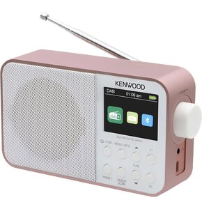 Radio KENWOOD CR-M30DAB-R Cyfrowe Przenośne Różowy