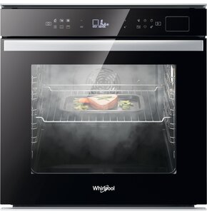 Piekarnik WHIRLPOOL W6 OS4 4S1 H BL Elektryczny parowy Czarny A+