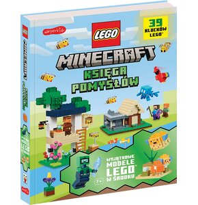 Książka LEGO Minecraft Księga pomysłów (twarda okładka)
