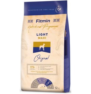 Karma dla psa FITMIN Maxi Light 12 kg