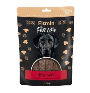 Przysmak dla psa FITMIN For Life Plastry wołowe 200 g