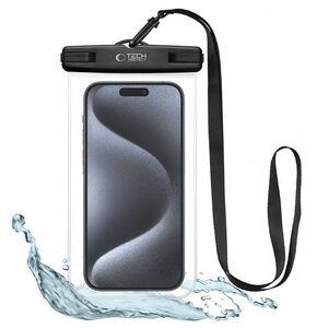 Etui wodoodporne TECH-PROTECT Phone Waterproof Case Czarny