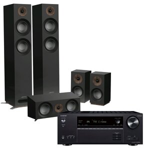 Kino domowe ONKYO TX-RN6100B + JAMO S-807 HCS 5.0 Czarny