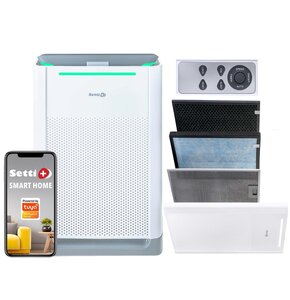 Oczyszczacz powietrza SETTI+ AP800W Smart WiFi czujnik zanieczyszczenia jonizator nawilżanie