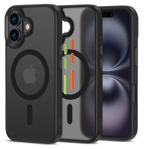 Etui TECH-PROTECT MagMat XT MagSafe do Apple iPhone 16 Czarny Mat