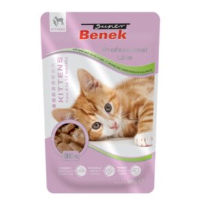Karma dla kota SUPER BENEK Junior Jagnięcina w galarecie 100 g