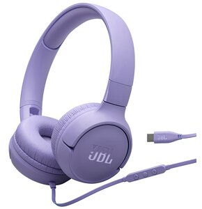 Słuchawki nauszne JBL Tune 520C USB-C Fioletowy