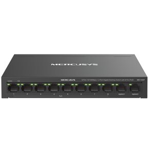 Switch MERCUSYS MS110CP Gigabit Ethernet, 10 portów, Funkcja PoE+