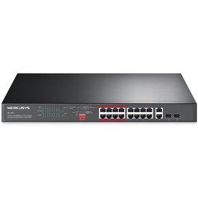 Switch MERCUSYS MS118CP Fast Ethernet, 18 portów, Funkcja PoE
