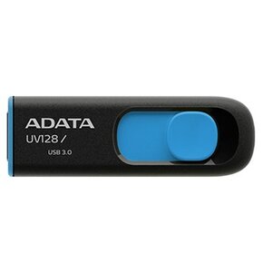 Pendrive ADATA UV128 64GB, USB 3.2 Gen. 1 (USB 3.0), Odczyt 40 Mb/s, Zapis 25 Mb/s
