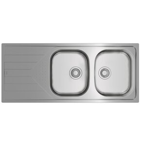 Zlewozmywak TEKA UNIVERSE 80 T-XM 2B 1D 115170006 Stal nierdzewna