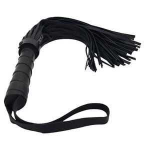 Bicz ROUGE Flogger Skórzany RLF1175BKBK Czarny