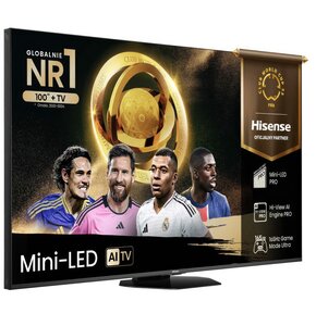Telewizor HISENSE 65U8Q 65" MINILED 4K 165Hz VRR VIDAA Dolby Vision Dolby Atmos HDMI 2.1