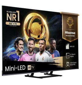 Telewizor HISENSE 55U7Q 55" MINILED 4K 144Hz VRR VIDAA Dolby Vision Dolby Atmos HDMI 2.1