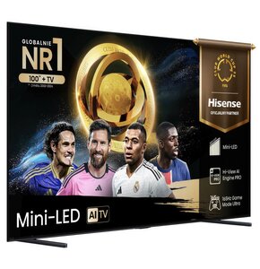 Telewizor HISENSE 100U7Q 100" MINILED 4K 165Hz VRR VIDAA Dolby Vision Dolby Atmos HDMI 2.1