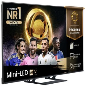 Telewizor HISENSE 65E8Q 65" MINILED 4K 144Hz VRR VIDAA Dolby Atmos Dolby Vision HDMI 2.1