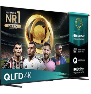 Telewizor HISENSE 100E7Q Pro 100" QLED 4K 144Hz VRR VIDAA Dolby Vision Dolby Atmos HDMI 2.1